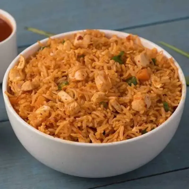 Chicken schezwan rice
