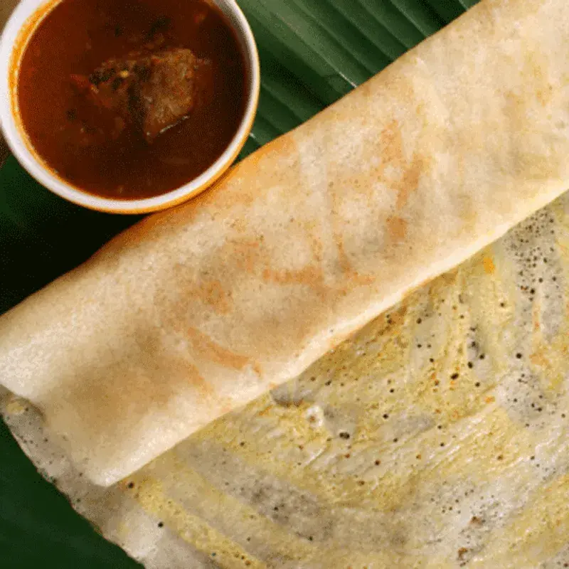 Egg Roast Dosa