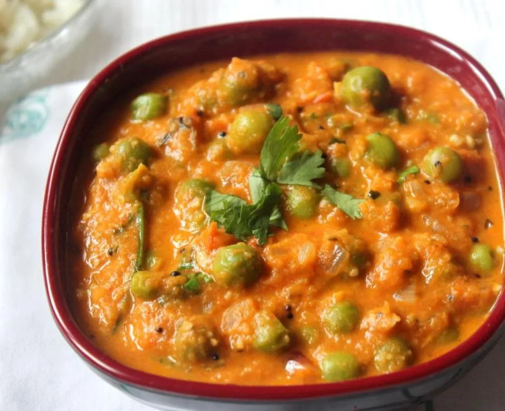 Green Peas Masala