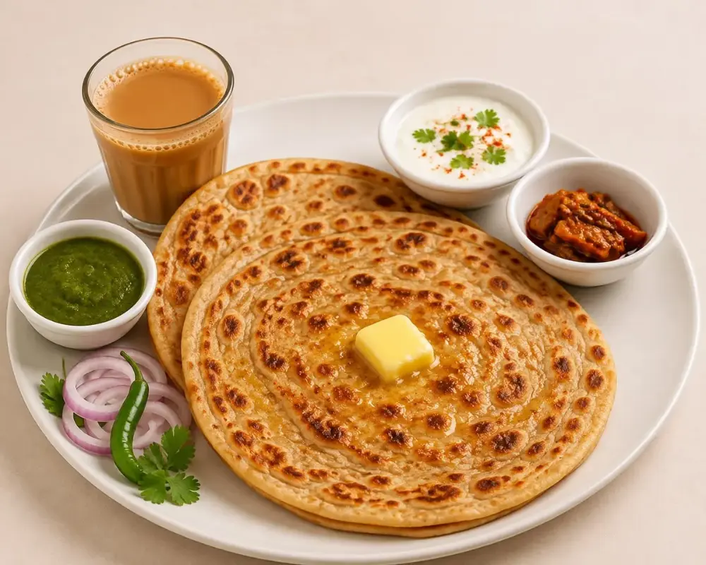Methi Butter Roti