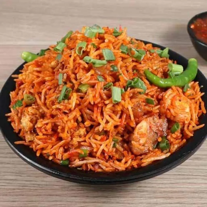 Mushroom Schezwen Rice