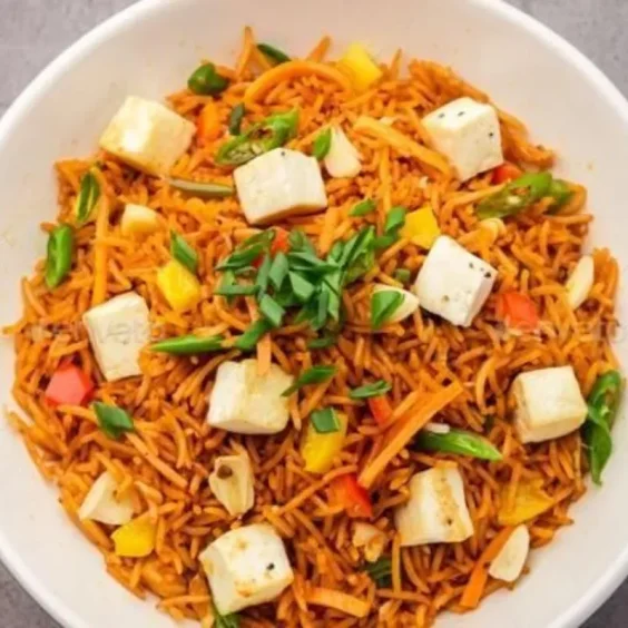 Paneer Schezwen Rice