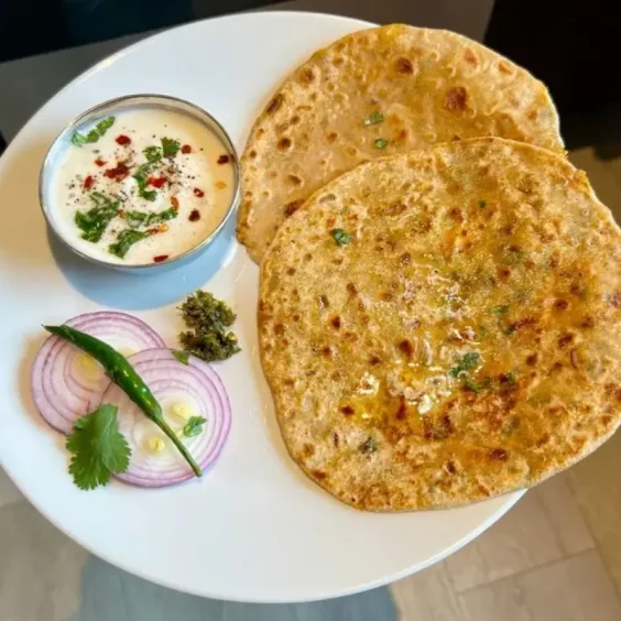 Paneer Stuffed Parattha