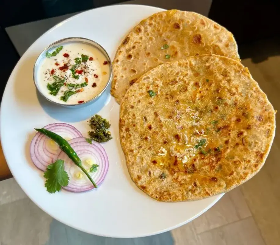 Paneer Stuffed Parattha