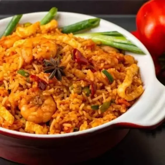 prawn schezwan fried rice